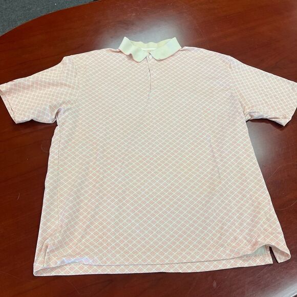 Ping Other - Ping Orange Print Polo Shirt sz XL EUC